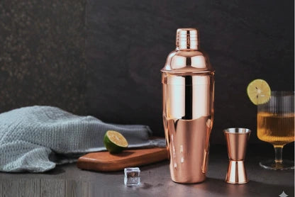 Cocktail Shaker 3 pc Deluxe